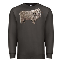 Smoke rambouillet sheep Premium Sweatshirt - LillyAllenDesigns