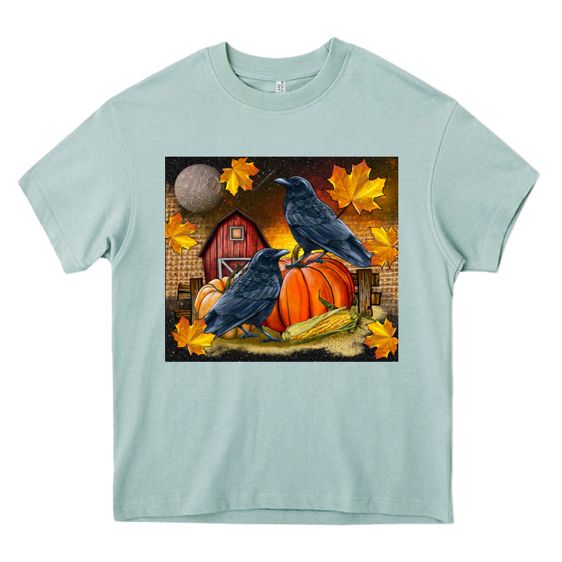 Fall Crow Heavy Core Tee by LillyAllenDesigns | Teevron