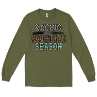 Army Green racing is my favorite season Long Sleeve Tee - CowhideDigitalArt