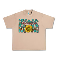 Burro western blessed mom with sunflower Urban Heavy Tee - texasbilliewilder