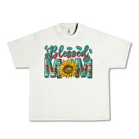 Pistachio western blessed mom with sunflower Urban Heavy Tee - texasbilliewilder