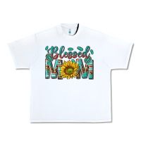 White western blessed mom with sunflower Urban Heavy Tee - texasbilliewilder