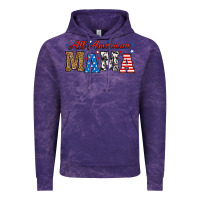 Cloud Purple all american mama Vintage Hoodie - RanaPortraitStore