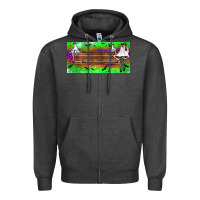 Charcoal Heather custom name freak ghosts license plate Zipper Hoodie - BundleAndBundleShop
