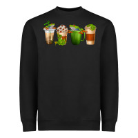 Black frog coffee cups Heavyweight Sweatshirt - texasbilliewilder