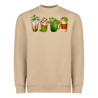 Mushroom frog coffee cups Heavyweight Sweatshirt - texasbilliewilder