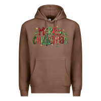 Chestnut merry christmas Premium Hoodie - MaliasSmallBusiness
