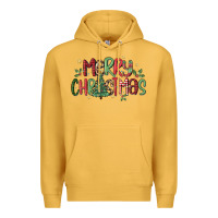 Mustard merry christmas Premium Hoodie - MaliasSmallBusiness