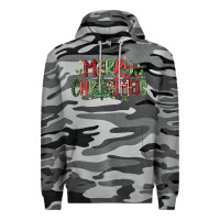 Slate Camo merry christmas Premium Hoodie - MaliasSmallBusiness