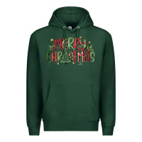 Sports Green merry christmas Premium Hoodie - MaliasSmallBusiness
