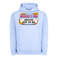 Pigment Grape Ice hello i am obsessed with my dog Urban Hoodie - Artiststas