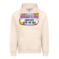 Sandshell hello i am obsessed with my dog Urban Hoodie - Artiststas