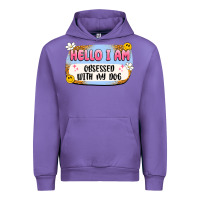Tulip hello i am obsessed with my dog Urban Hoodie - Artiststas