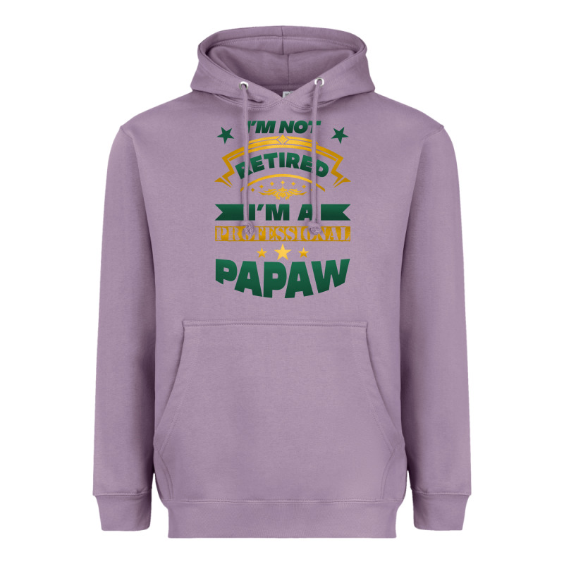 I'm Not Retired I'm A Professional Papaw Heavyweight Hoodie by Jasminsmagicworld | Teevron