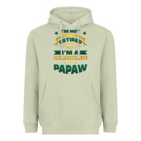 Matcha i'm not retired i'm a professional papaw Heavyweight Hoodie - Jasminsmagicworld