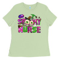 Matcha spooky nurse Ladies Tee - AdoDesignShop