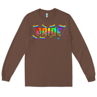 Chestnut lgbtq pride  libbey glass Long Sleeve Tee - HRA Design Shop