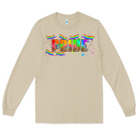 Mushroom lgbtq pride  libbey glass Long Sleeve Tee - HRA Design Shop
