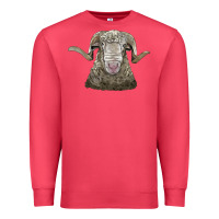 Cardinal rambouillet sheep head Premium Sweatshirt - LillyAllenDesigns