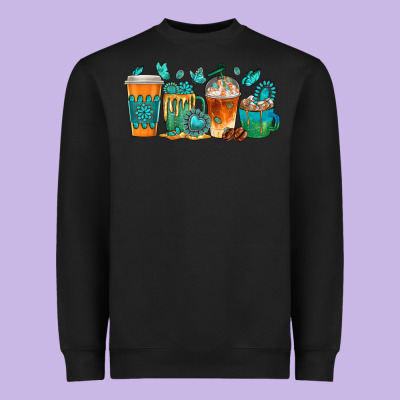 Heavyweight Sweatshirt gemstone coffee cups