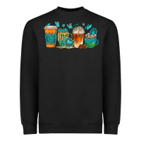 Black gemstone coffee cups Heavyweight Sweatshirt - texasbilliewilder