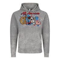 Cloud Rock all american girl Vintage Hoodie - RanaPortraitStore
