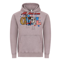 Vintage Zinc all american girl Vintage Hoodie - RanaPortraitStore