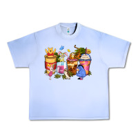 Grape Ice cartoon characters coffee cups Urban Heavy Tee - Zillion Design Studio
