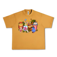 Peanut Butter cartoon characters coffee cups Urban Heavy Tee - Zillion Design Studio
