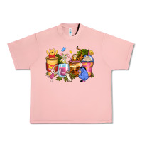 Salmon cartoon characters coffee cups Urban Heavy Tee - Zillion Design Studio