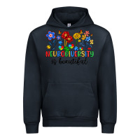 Navy neurodiversity is beautiful Urban Hoodie - Artiststas