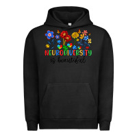 Pigment Black neurodiversity is beautiful Urban Hoodie - Artiststas