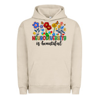 Pigment French Oak neurodiversity is beautiful Urban Hoodie - Artiststas