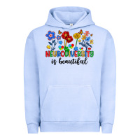 Pigment Grape Ice neurodiversity is beautiful Urban Hoodie - Artiststas