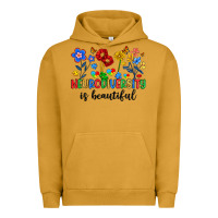 Pigment Peanut Butter neurodiversity is beautiful Urban Hoodie - Artiststas