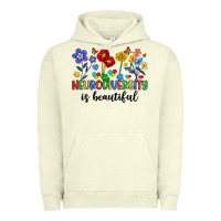Pigment Pistachio neurodiversity is beautiful Urban Hoodie - Artiststas