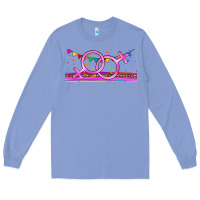 Colony Blue lgbtq lesbian  libbey glass Long Sleeve Tee - HRA Design Shop