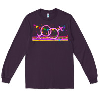 Plum lgbtq lesbian  libbey glass Long Sleeve Tee - HRA Design Shop