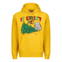 Lemon it wasn't me! christmas cat Premium Hoodie - MaliasSmallBusiness