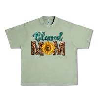 Oil Green western blessed mom with sunflower Urban Heavy Tee - texasbilliewilder