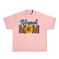 Salmon western blessed mom with sunflower Urban Heavy Tee - texasbilliewilder