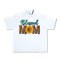 White western blessed mom with sunflower Urban Heavy Tee - texasbilliewilder