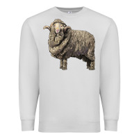 Dove Grey merino wool sheep Premium Sweatshirt - LillyAllenDesigns