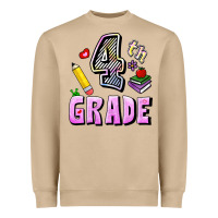 Mushroom Fourth Grade Heavyweight Sweatshirt - RanaPortraitStore