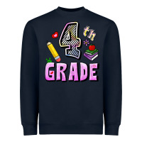 Navy Fourth Grade Heavyweight Sweatshirt - RanaPortraitStore