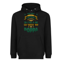 Black i'm not retired i'm a professional poppa Heavyweight Hoodie - Jasminsmagicworld