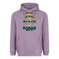 Lavender i'm not retired i'm a professional poppa Heavyweight Hoodie - Jasminsmagicworld
