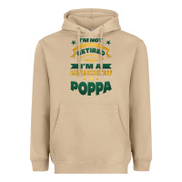 Mushroom i'm not retired i'm a professional poppa Heavyweight Hoodie - Jasminsmagicworld
