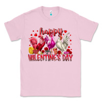 Bubblegum Pink happy valentines day Classic Tee - RacoonDesign