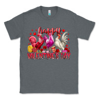 Charcoal Heather happy valentines day Classic Tee - RacoonDesign